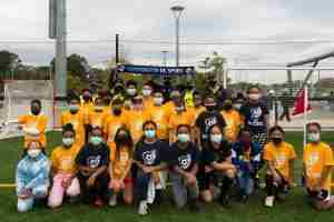 DC Spurs at DC SCORES' Fall Frenzy in 2021